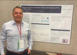Thomas Kofoed presents mass spectrometry assay for detecting polysorbate-degrading HCPs